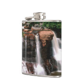 Blackwater Falls, West Virginia, landschaftlich, Flachmann (Links)