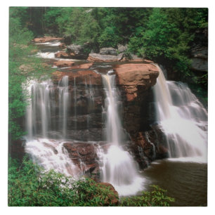Blackwater Falls, West Virginia, landschaftlich sc Fliese