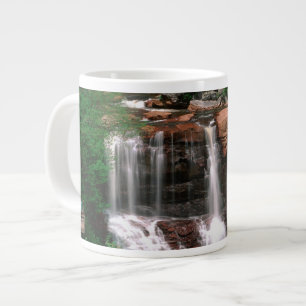 Blackwater Falls, West Virginia, landschaftlich sc Jumbo-Tasse