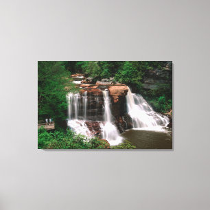 Blackwater Falls, West Virginia, landschaftlich sc Leinwanddruck