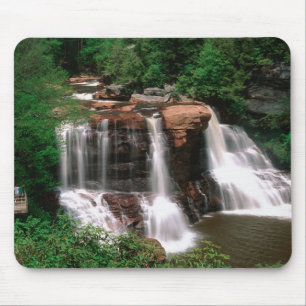 Blackwater Falls, West Virginia, landschaftlich sc Mousepad