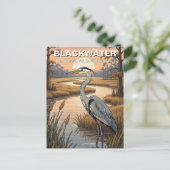 Blackwater National Wildlife Refuge Maryland Postkarte (Stehend Vorderseite)