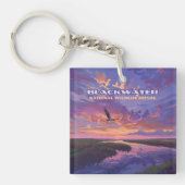 Blackwater National Wildlife Refugium Park Marylan Schlüsselanhänger (Vorderseite)