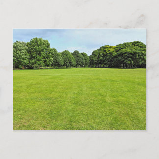 Blackweir Felder, Bute Park, Cardiff, Wales. Postkarte