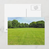 Blackweir Felder, Bute Park, Cardiff, Wales. Postkarte (Vorne/Hinten)