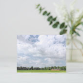 Blackweir Felder, Bute Park, Cardiff, Wales. Postkarte (Stehend Vorderseite)