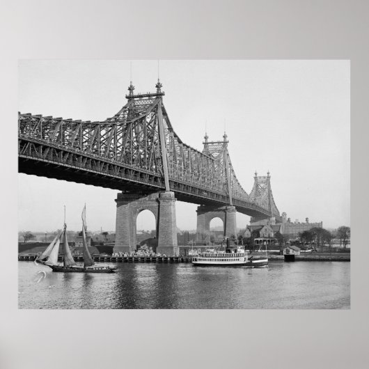 Blackwell's Island Bridge Poster (Vorne)