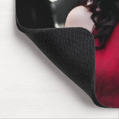 BlackWhiteRed-Mauspad Mousepad (Ecke)