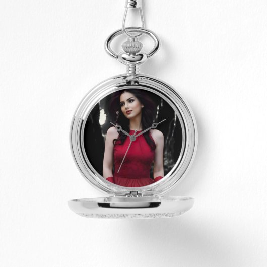 BlackWhiteRed watch Armbanduhr (Vorderseite)