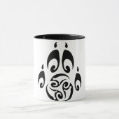 Blackwolf Majik Tribal Paw Tasse (groß) (Zentrum)
