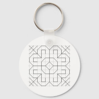 Blackwork keychain schlüsselanhänger