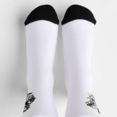 Blacky Moth Socken (Oben)
