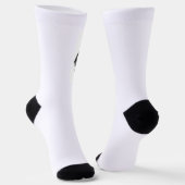 Blacky Moth Socken (Gewinkelt)