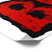 Blacula 1972 Blaxploitation Horror v6 Poster (Ecke)