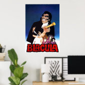 Blacula 1972 Blaxploitation Horror v6 Poster (Heimbüro)
