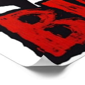 Blacula 1972 Blaxploitation Horror v6 Poster (Ecke)