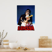 Blacula 1972 Blaxploitation Horror v6 Poster (Küche)