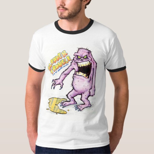 Bladder Trouble t-shirt (Vorderseite)