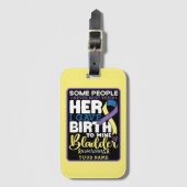 Bladder warrior Some People Never Meet Their Hero Gepäckanhänger (Vorderseite Vertikal)