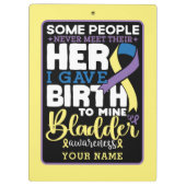 Bladder warrior Some People Never Meet Their Hero Klemmbrett (Rückseite)