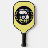 Bladder warrior Some People Never Meet Their Hero Pickleball Schläger (Rückseite)