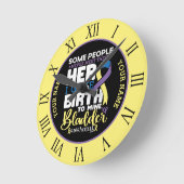 Bladder warrior Some People Never Meet Their Hero Runde Wanduhr (Winkel)