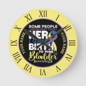 Bladder warrior Some People Never Meet Their Hero Runde Wanduhr (Vorderseite)