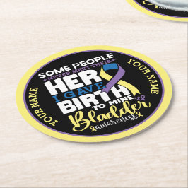 Bladder warrior Some People Never Meet Their Hero Runder Pappuntersetzer