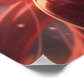 Blade der Kitsune | Japanischer Fox Samurai Poster (Ecke)