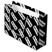 Blade Knife Große Geschenktüte (Vorderseite Schrägansicht)