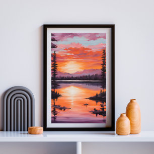 Blade Ruhe Sonnenuntergang Poster