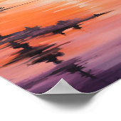 Blade Ruhe Sonnenuntergang Poster (Ecke)