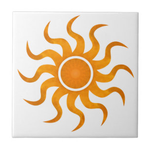 Blade Sun Anpassbare Tile - Klein Fliese