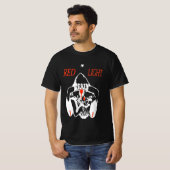 " Bladee Drain Gang Red Light Character " T-Shirt (Vorne ganz)