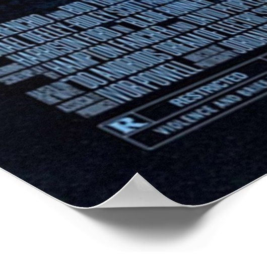 BladeRunner-Schlussschneidung Poster (Ecke)