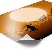 Blades-Blitz Fotodruck (Ecke)