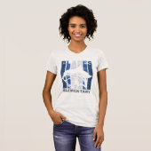 Blades-Retro-Grundschule T-Shirt (Vorne ganz)