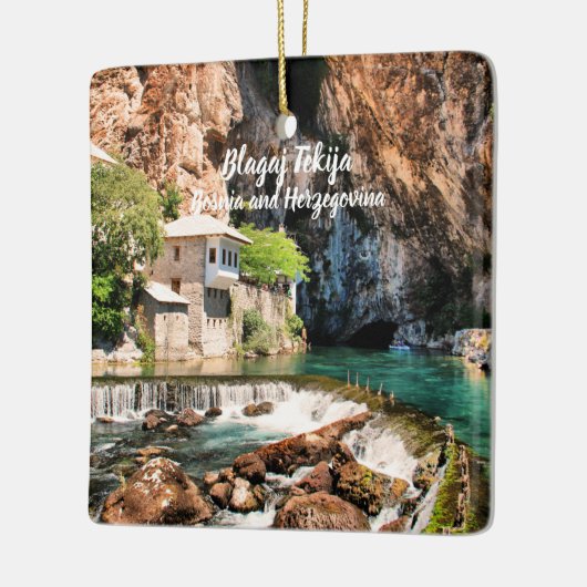 Blagaj Tekija Dervish Bosnien Herzegovina stilisie Keramikornament (Links)