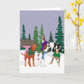 Blagenchorus Karte (Gelbe Blume)