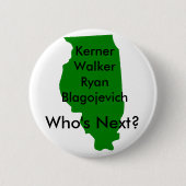 Blagojevich, wer ist folgend? button (Vorderseite)