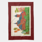 Blagoveshchenskoye Wood Russische Kirche Handtuch (Vertikal)