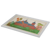 Blagoveshchenskoye Wood Russische Kirche Schneidebrett (Ecke)