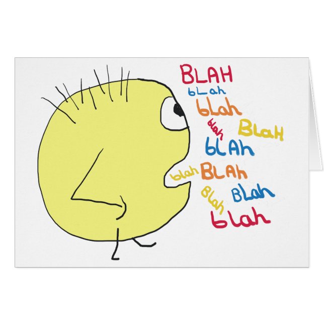 Blah Blah (Vorderseite (Horizontal))