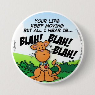 BLAH! BLAH! BLAH! BUTTON