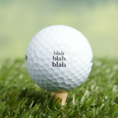 Blah Blah Blah Golfball (Insitu T-Shirt)