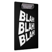 Blah Blah Blah Klemmbrett (Rechts)