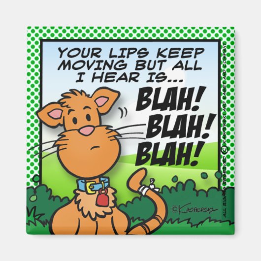 BLAH! BLAH! BLAH! MAGNET (Vorne)