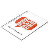 Blah Blah Blah Notebook Notizblock (Linke Seite)