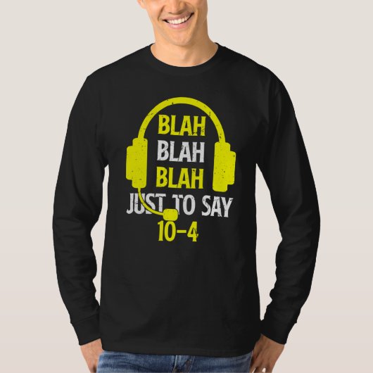 Blah Blah Blah, nur um 10 4 911 Absender 1 zu sage T-Shirt (Vorderseite)