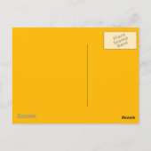 Blah Blah Blah Postkarte (Rückseite)